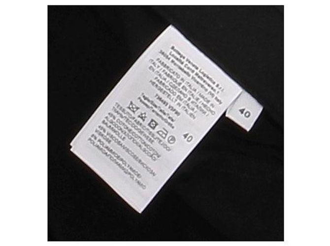 Pantalones de algodón negros Bottega Veneta Talla 40 - vista 5