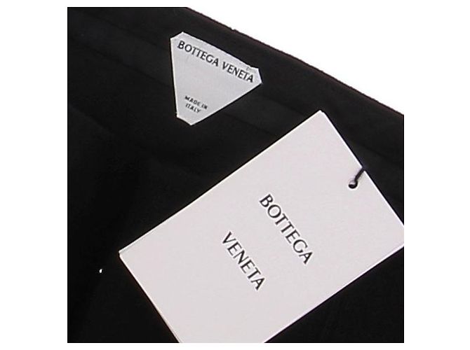 Pantalones de algodón negros Bottega Veneta Talla 40 - vista 7