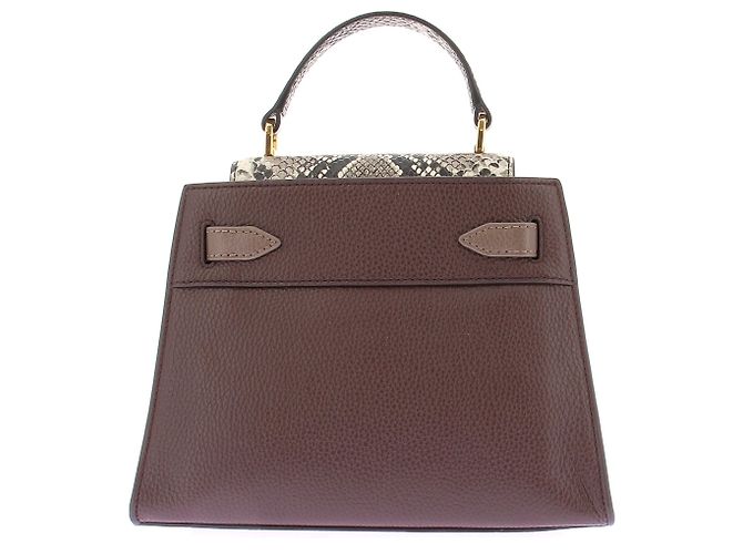 Veronica Beard Borsa in pelle bordeaux Bordò - vista 2