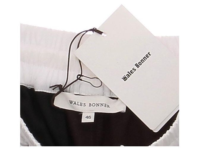 Autre Marque Pantalones de lana marrones WALES BONNER 46 Castaño - vista 6