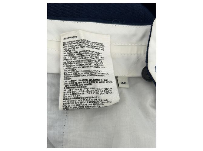 Ami Navy Blue Wool Pants Size 40 - view 4