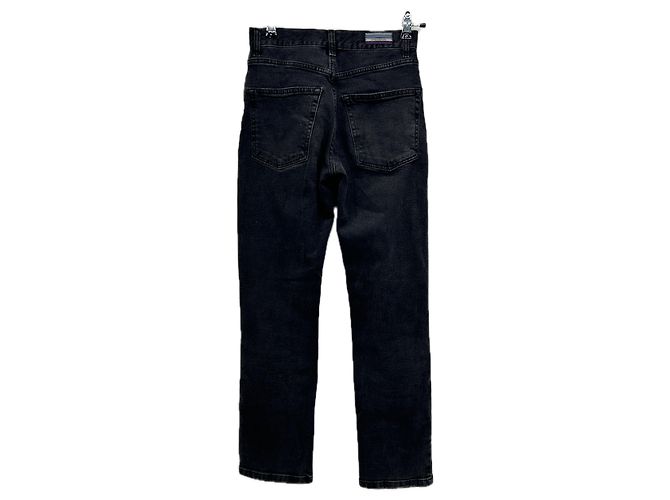 Vaqueros Vanessa Bruno negros de algodón Talla 34 - vista 2