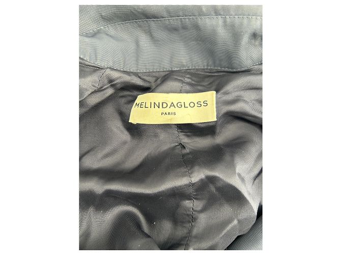 Autre Marque Trench MELINDAGLOSS Blu Navy - vista 5
