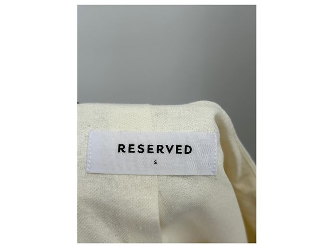 Autre Marque White linen jacket - view 5