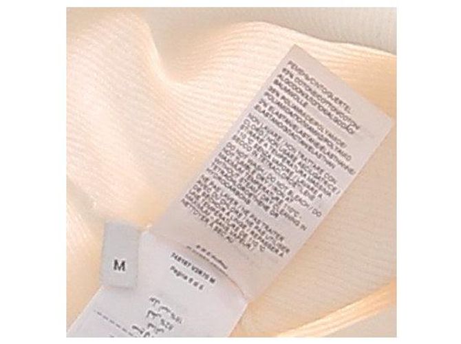 Falda Bottega Veneta de algodón beige M - vista 5