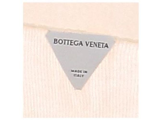 Falda Bottega Veneta de algodón beige M - vista 6