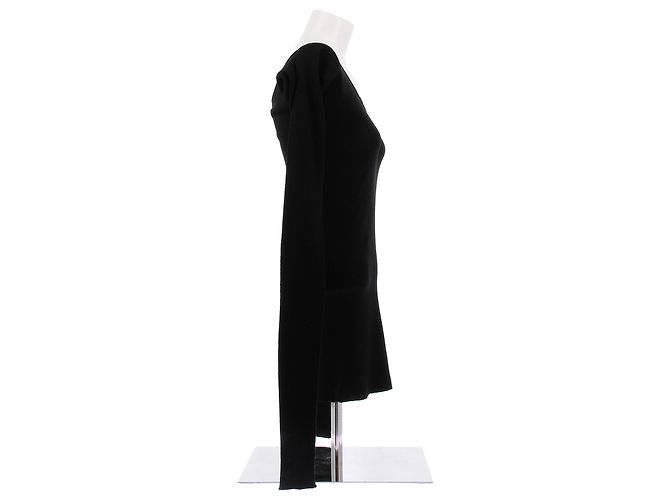 Top de lana negro Phoebe Philo - vista 3