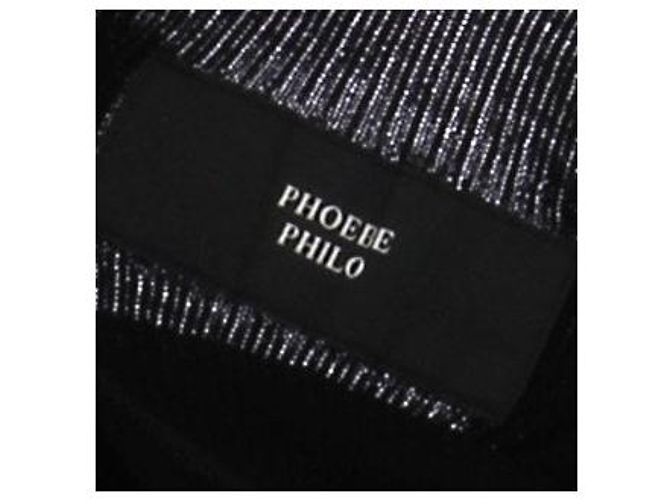 Top de lana negro Phoebe Philo - vista 6