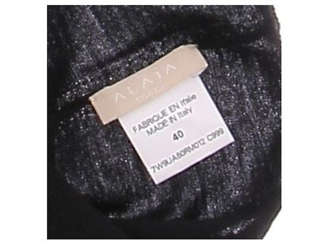 Body Alaïa negro de lana - vista 6