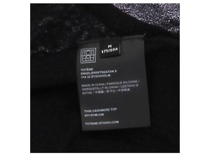 Totême Top negro de cachemira - vista 6