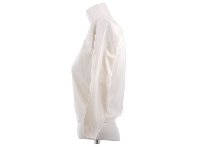 Top de seda beige The Row - vista 3