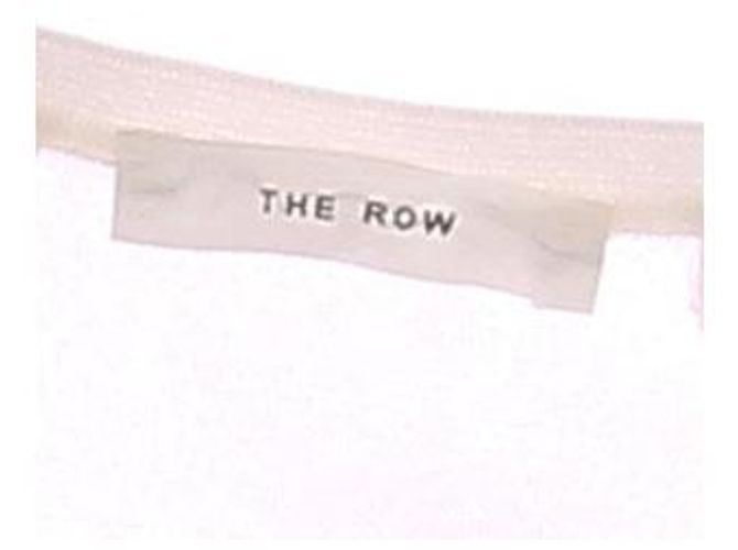 Top de seda beige The Row - vista 6