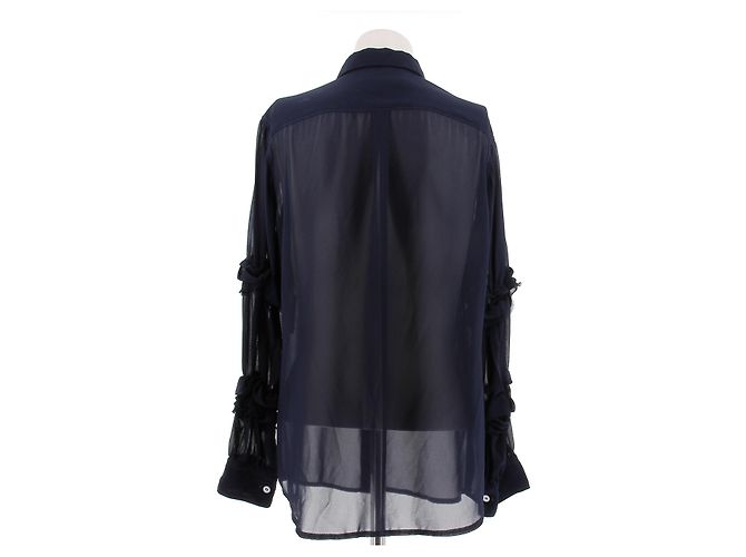 Blaue Bluse Comme Des Garcons Polyester L Schwarz - Ansicht 2