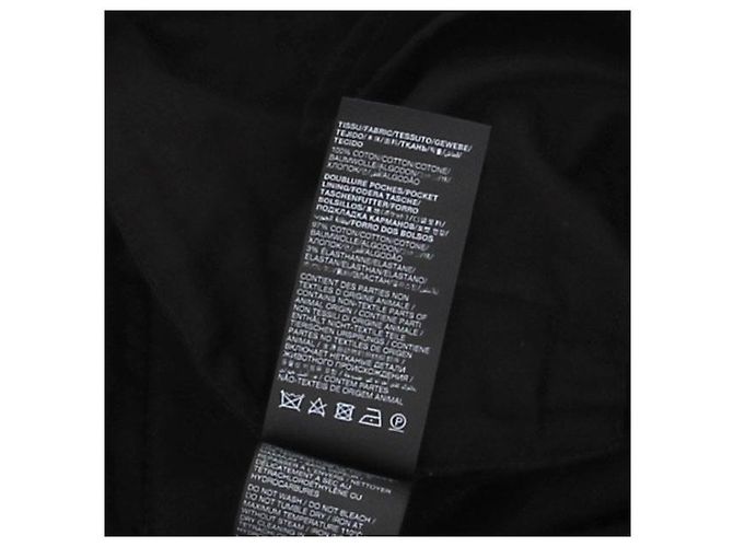 Saint Laurent Schwarze Samtoseite - Ansicht 5
