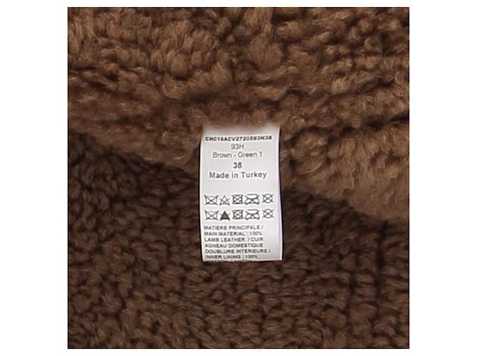 Chloé Lammfelljacke Braun - Ansicht 5