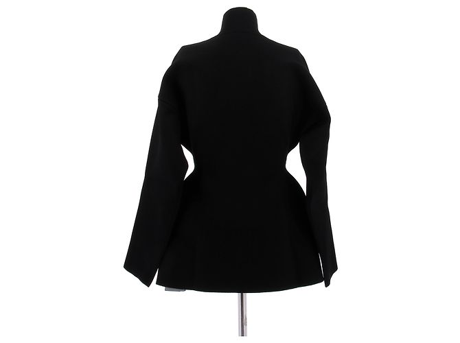 Balenciaga Rollkragenpullover Schwarz Viscose - Ansicht 2