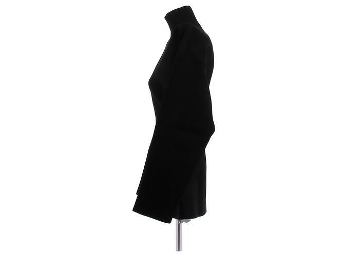 Balenciaga Rollkragenpullover Schwarz Viscose - Ansicht 4