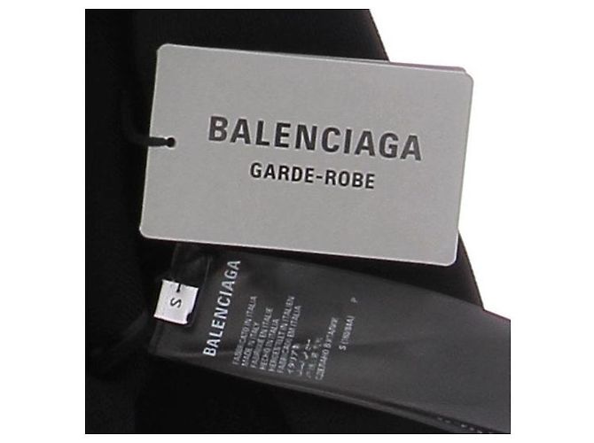Balenciaga Rollkragenpullover Schwarz Viscose - Ansicht 6