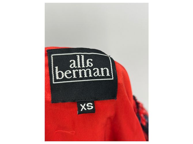 Autre Marque Paillettenkleid rot ALLA BERMAN XS - Ansicht 3