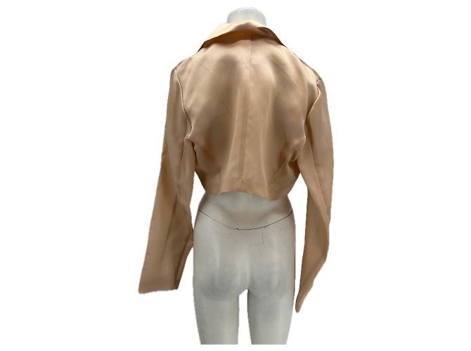 Autre Marque CULTNAKED Kurze Jacke Rosa Seide Pink - Ansicht 2