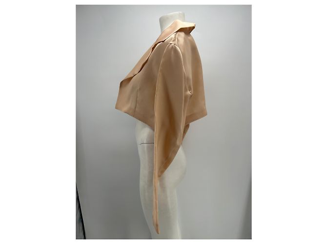 Autre Marque CULTNAKED Kurze Jacke Rosa Seide Pink - Ansicht 3