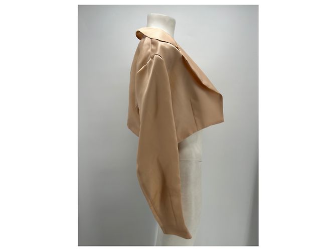 Autre Marque CULTNAKED Kurze Jacke Rosa Seide Pink - Ansicht 4