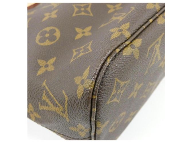 Borsa Louis Vuitton Monogram Neverfull PM Marrone Rosa - vista 2