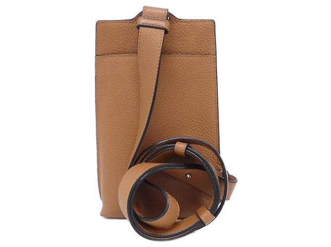 Borsa a tracolla Loewe Vertical T Pocket Marrone - vista 2