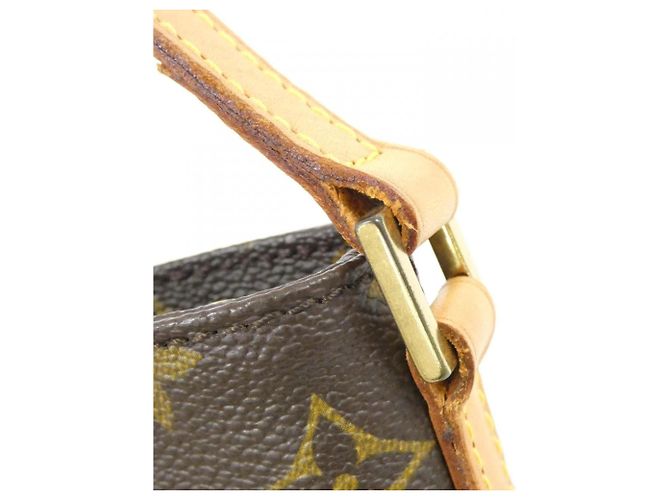 Borsa a Spalla Louis Vuitton Monogram Trotteur Marrone - vista 3