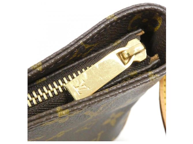 Borsa a Spalla Louis Vuitton Monogram Trotteur Marrone - vista 4