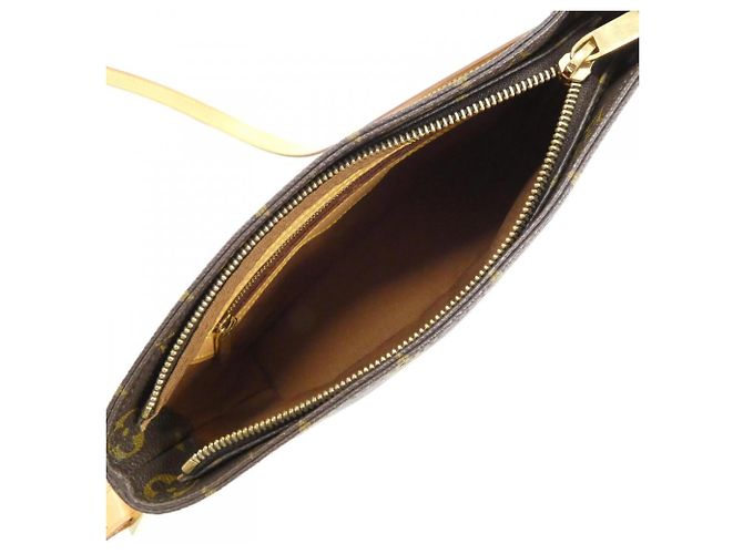 Borsa a Spalla Louis Vuitton Monogram Trotteur Marrone - vista 6