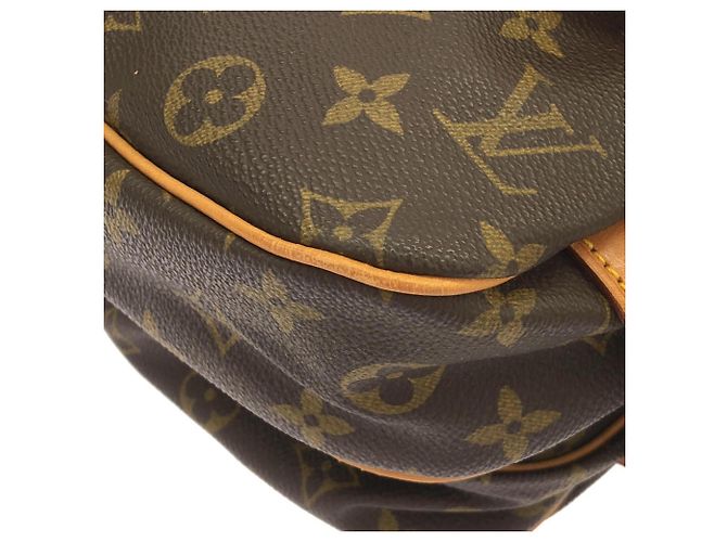 Louis Vuitton Monogram Saumur Schultertasche Braun - Ansicht 3