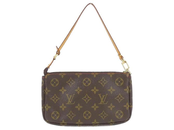 Louis Vuitton Monogram Cherry Pochette Accessoires Marrone - vista 2
