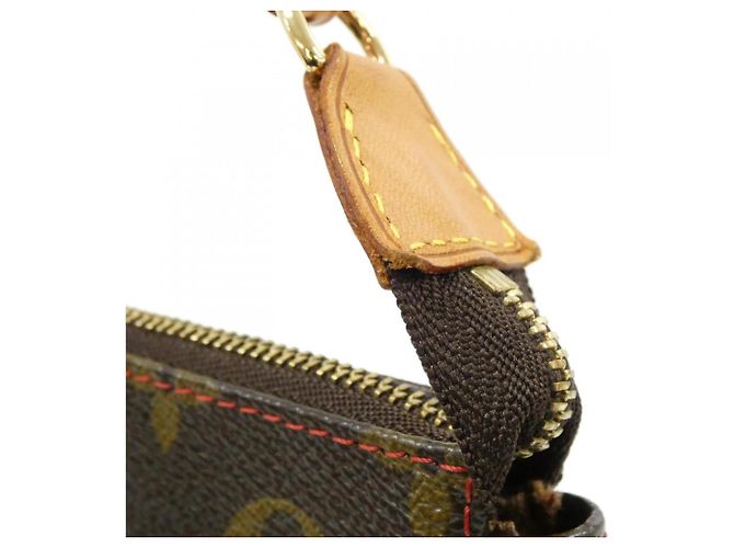 Louis Vuitton Monogram Cherry Pochette Accessoires Marrone - vista 5