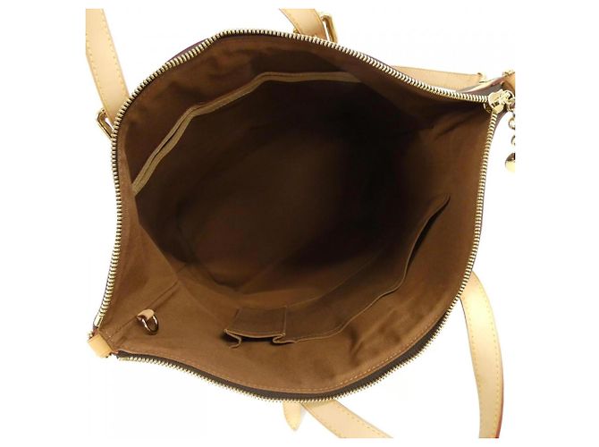 Borsa Louis Vuitton Monogram Palermo GM Marrone - vista 5