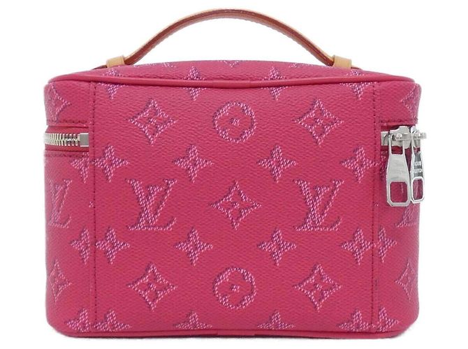 Louis Vuitton Monogram Heritage Nice Mini Handtasche Rot - Ansicht 2