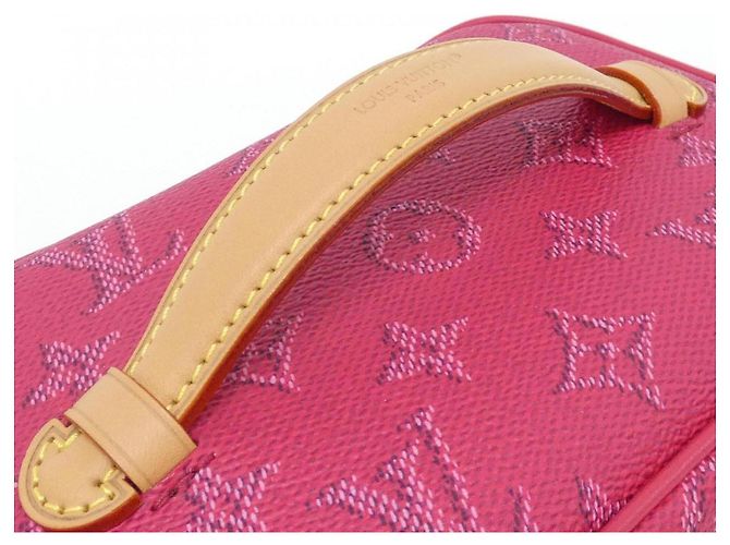 Louis Vuitton Monogram Heritage Nice Mini Handtasche Rot - Ansicht 4
