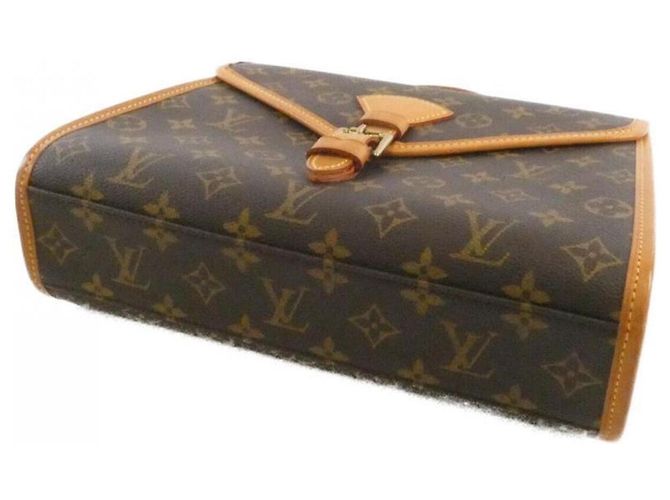 Borsa Louis Vuitton Monogram Bel Air Marrone - vista 3