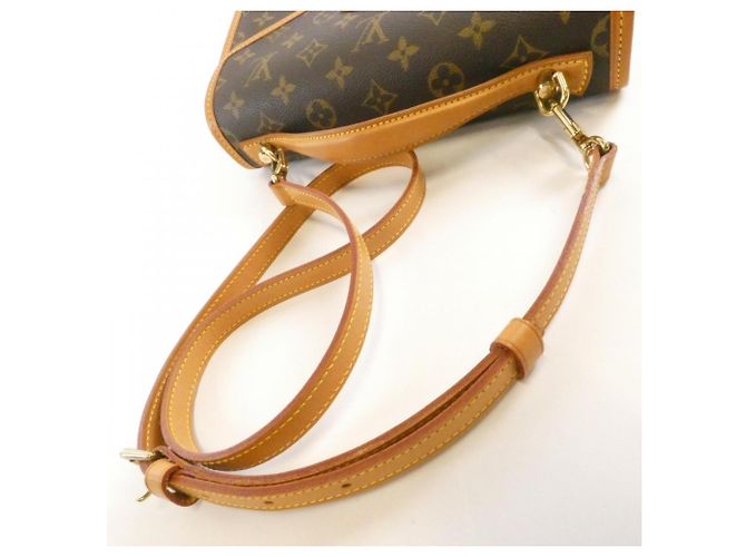 Borsa Louis Vuitton Monogram Bel Air Marrone - vista 7