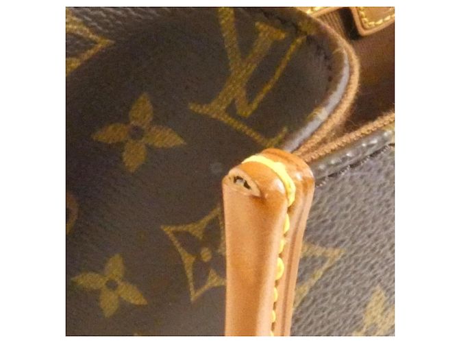 Borsa Louis Vuitton Monogram Bel Air Marrone - vista 9