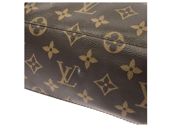 Borsa Louis Vuitton Monogram Beaubourg Marrone - vista 4