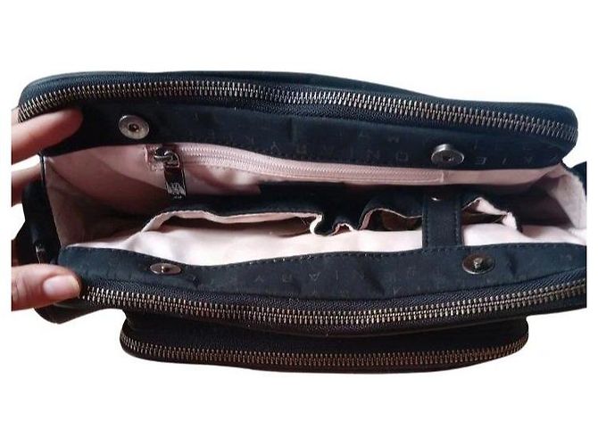 Sonia Rykiel Borsa a Tracolla Monogram Nero - vista 11