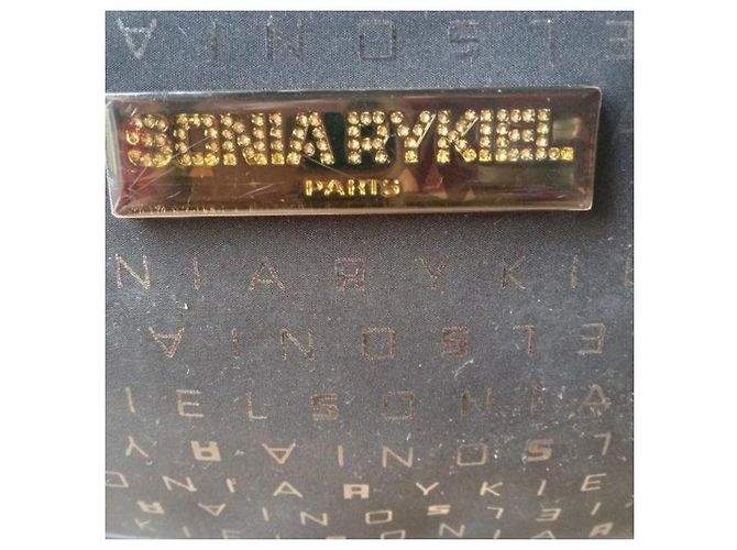 Sonia Rykiel Borsa a Tracolla Monogram Nero - vista 3