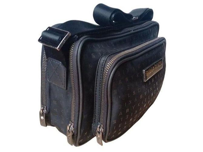 Sonia Rykiel Borsa a Tracolla Monogram Nero - vista 8