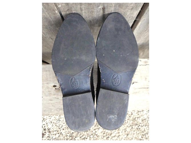 Ash Botines de ante negro - vista 5