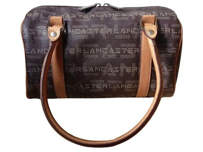 Autre Marque Lancaster Monogram Boston Tasche Braun Monogramm - Ansicht 5