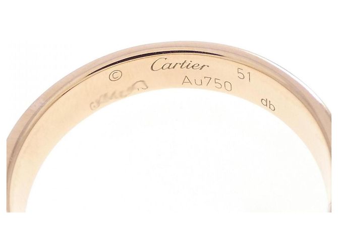 Anello Mini Love di Cartier in oro rosa - vista 3