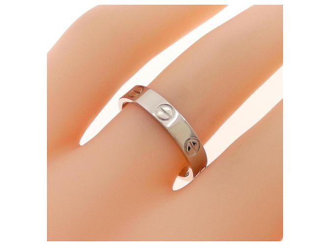 Cartier Mini Love Ring aus 18K Weißgold - Ansicht 4