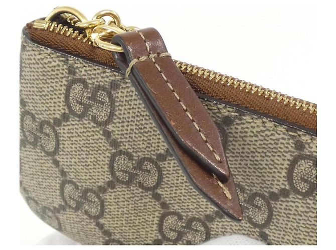 Gucci Coin & Key Case Brown Beige - view 2