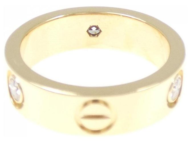Cartier Love Ring mit halbem Diamanten - Ansicht 3